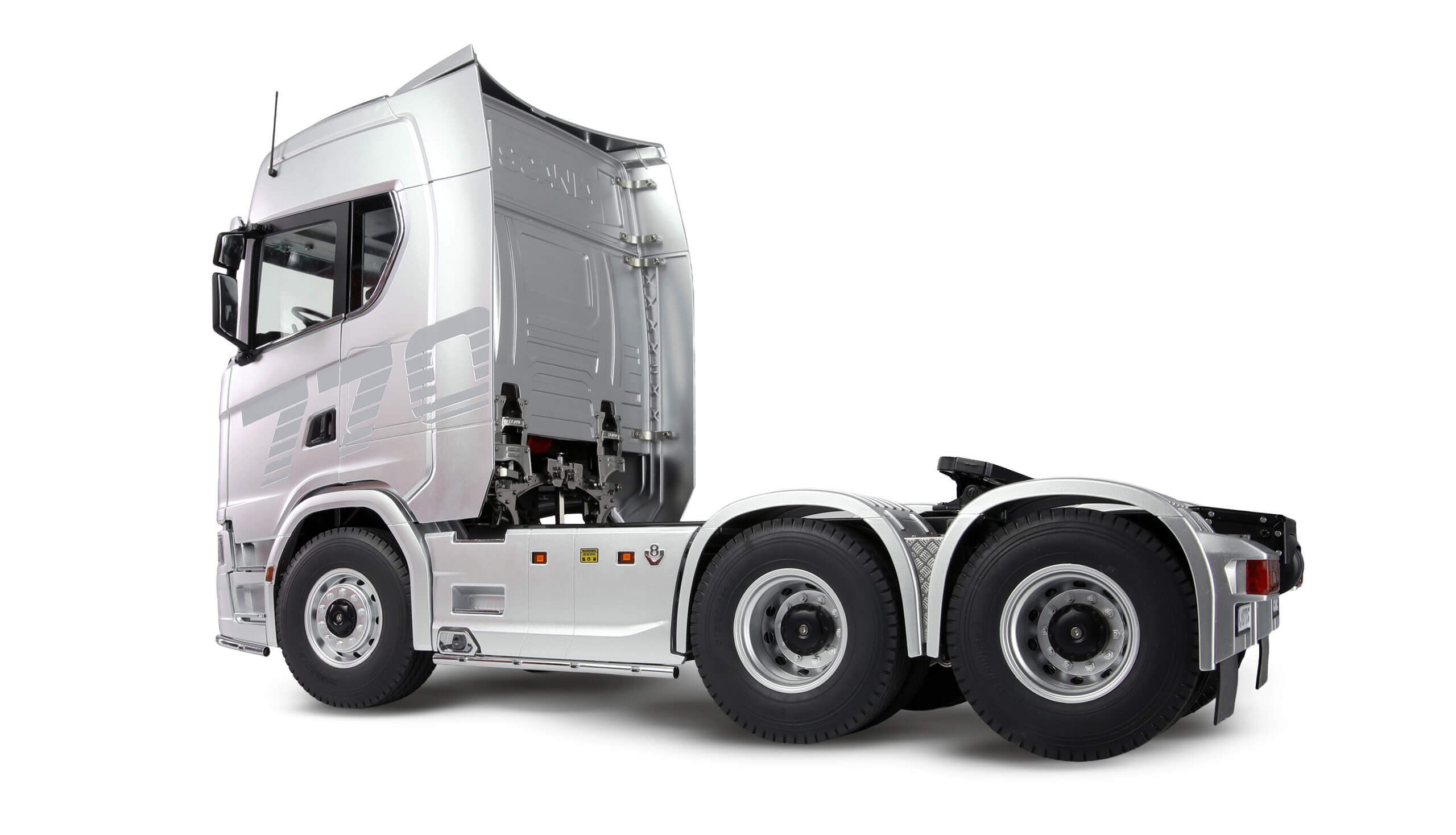 Scania 770S, RTR. Fertig montiert mit Karosserie, Licht