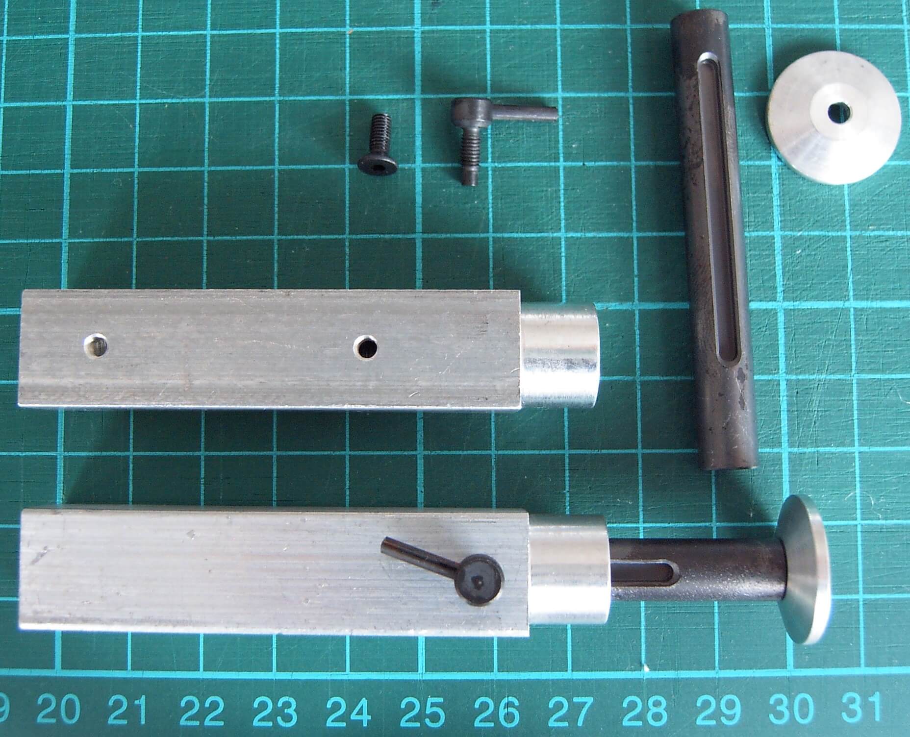 Aufliegerstützen (Carson Auflieger) 1 Paar, Metall