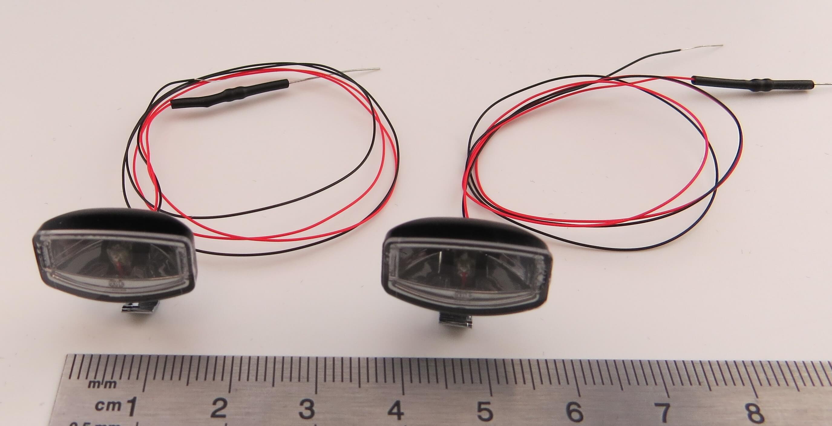 Verkerk Jumbo-Scheinwerfer klar. 2 Stück komplett montiert   Verkerk Jumbo-Scheinwerfer klar. 2 Stück komplett montiert