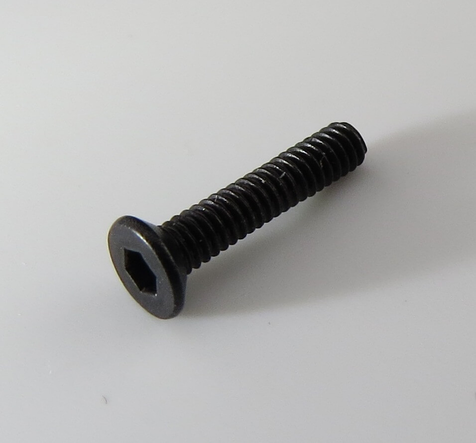 Verzonken kopschroeven met binnenzeskant DIN6, staal, M7991x1,6