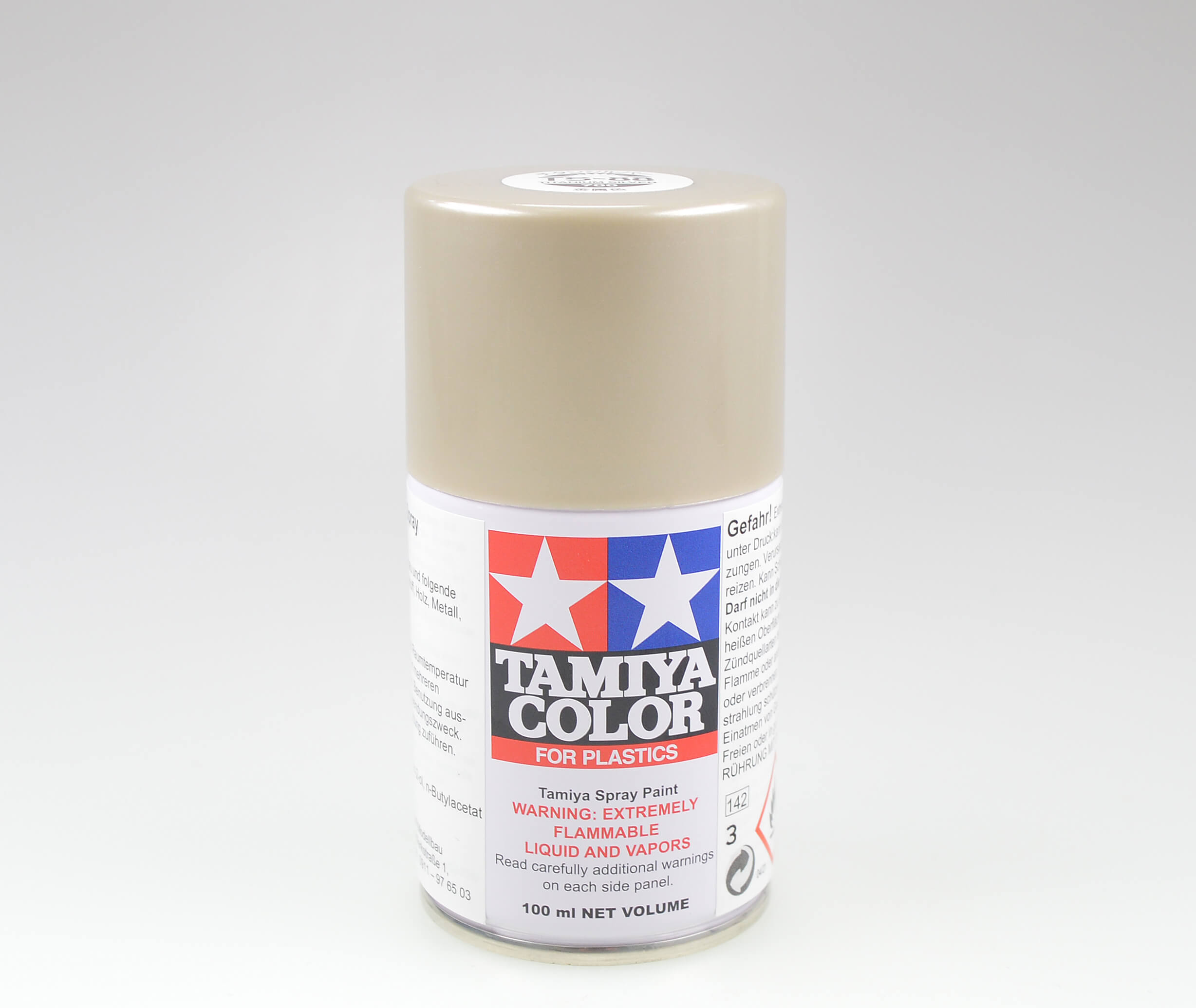 1x Sprühlack-Dose 100ml, Titanium Silber
