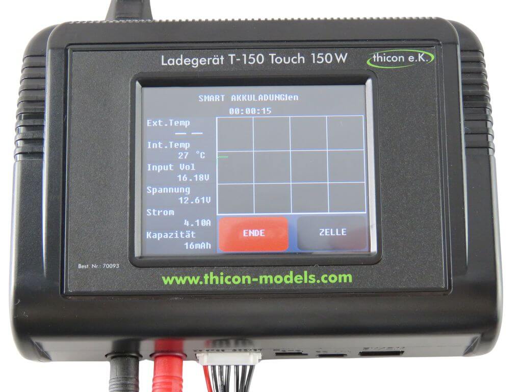 Ladegerät T-150 Touch 150W 230V AC/12V DC Ladegerät T-150 Touch 150W 230V AC/12V DC