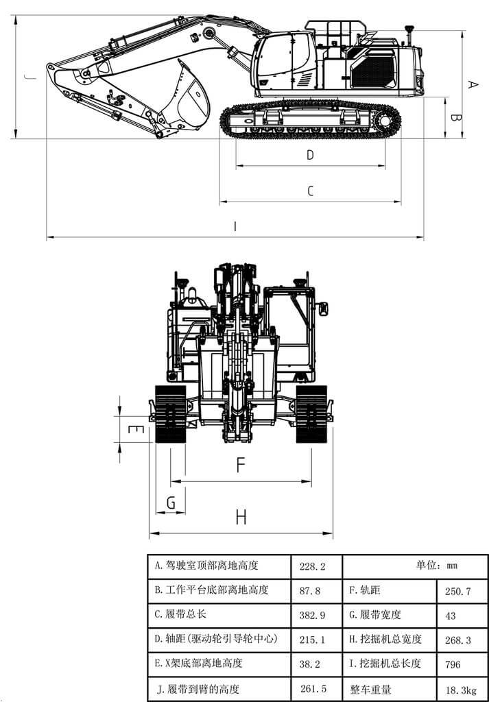 1:14 Kettenbagger L945R Bausatz aus Alu mit Hydraulik 1:14 Kettenbagger L945R Bausatz aus Alu mit Hydraulik