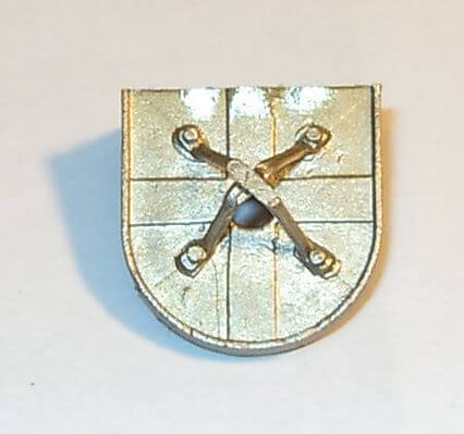 Leitkreuz Bundeswehr, aus Messing, beleuchtbar mit Leitkreuz Bundeswehr, aus Messing, beleuchtbar mit 3mm-LED