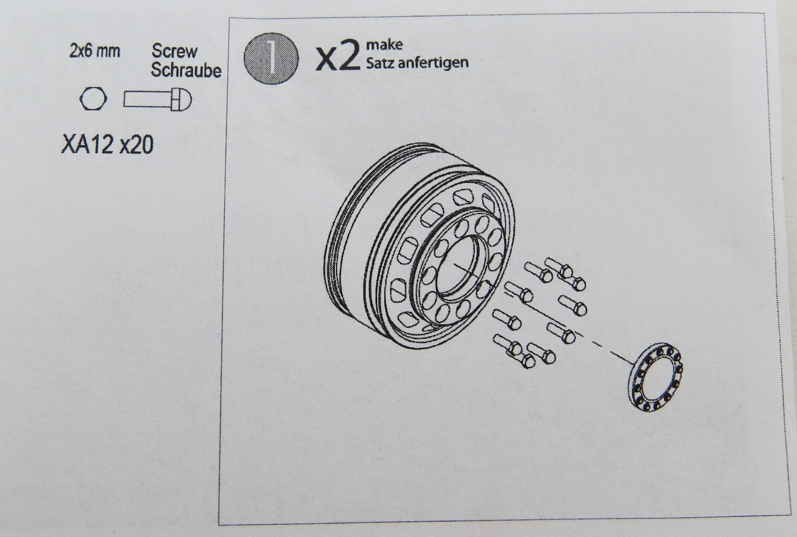 Alu-Schmalfelgen-Satz für Vorderachse mit Langlochdesign