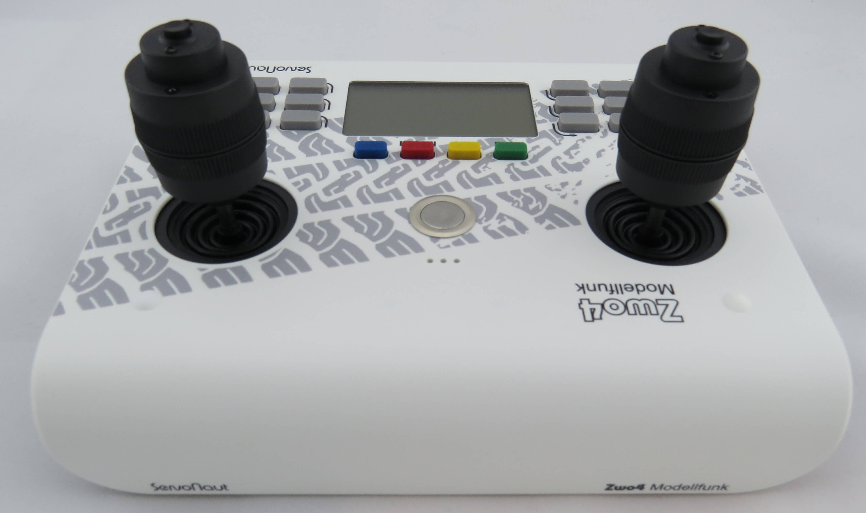 Servonaut Pultsender HS-16, 3D-Knüppel, 2,4GHz, weiss-blau