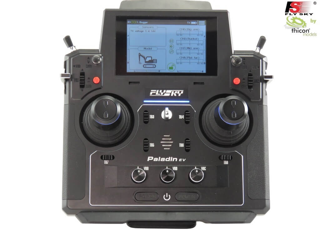 FlySky PL18 EV 4D 18-Kanal Computerfernsteuerung