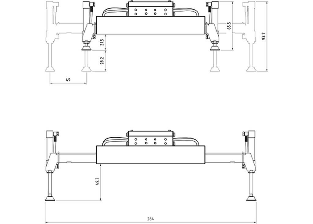 1:14 Ladekran v2 mit Abstützung Bausatz 1:14 Ladekran v2 mit Abstützung Bausatz