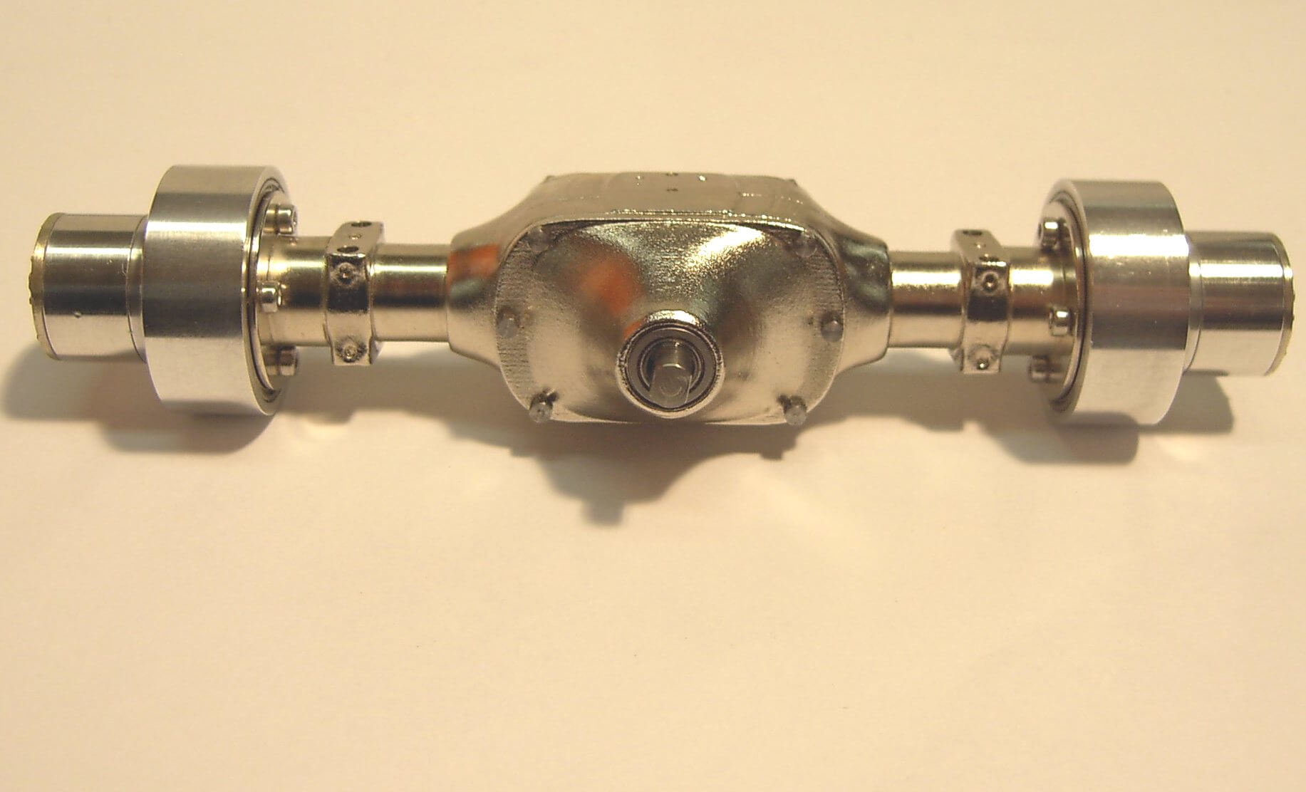 Hinterachse mit Außenplanetengetriebe 118mm, ohne Sperre,
