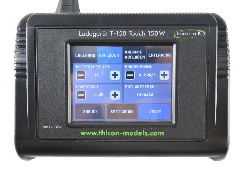 Ladegerät T-150 Touch 150W 230V AC/12V DC Ladegerät T-150 Touch 150W 230V AC/12V DC