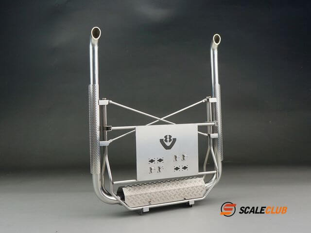 1:14 exhaust system for SCANIA with tool carrier V2A