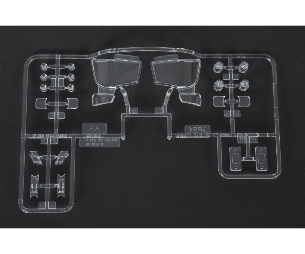 Tamiya AA-Teile Gläser klar MB Arocs / 56352                