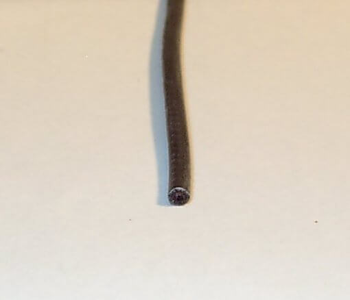 m Silikon-Litze, 0,50 qmm,schwarz,extrem geschmeidig. 270 x m Silikon-Litze, 0,50 qmm,schwarz,extrem geschmeidig. 270 x