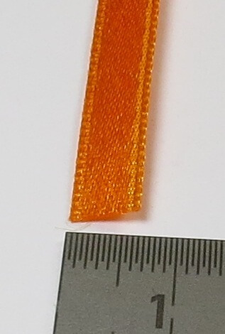 Zurrband (Textil) ca. 6mm breit, 50cm lang, orange, zur     