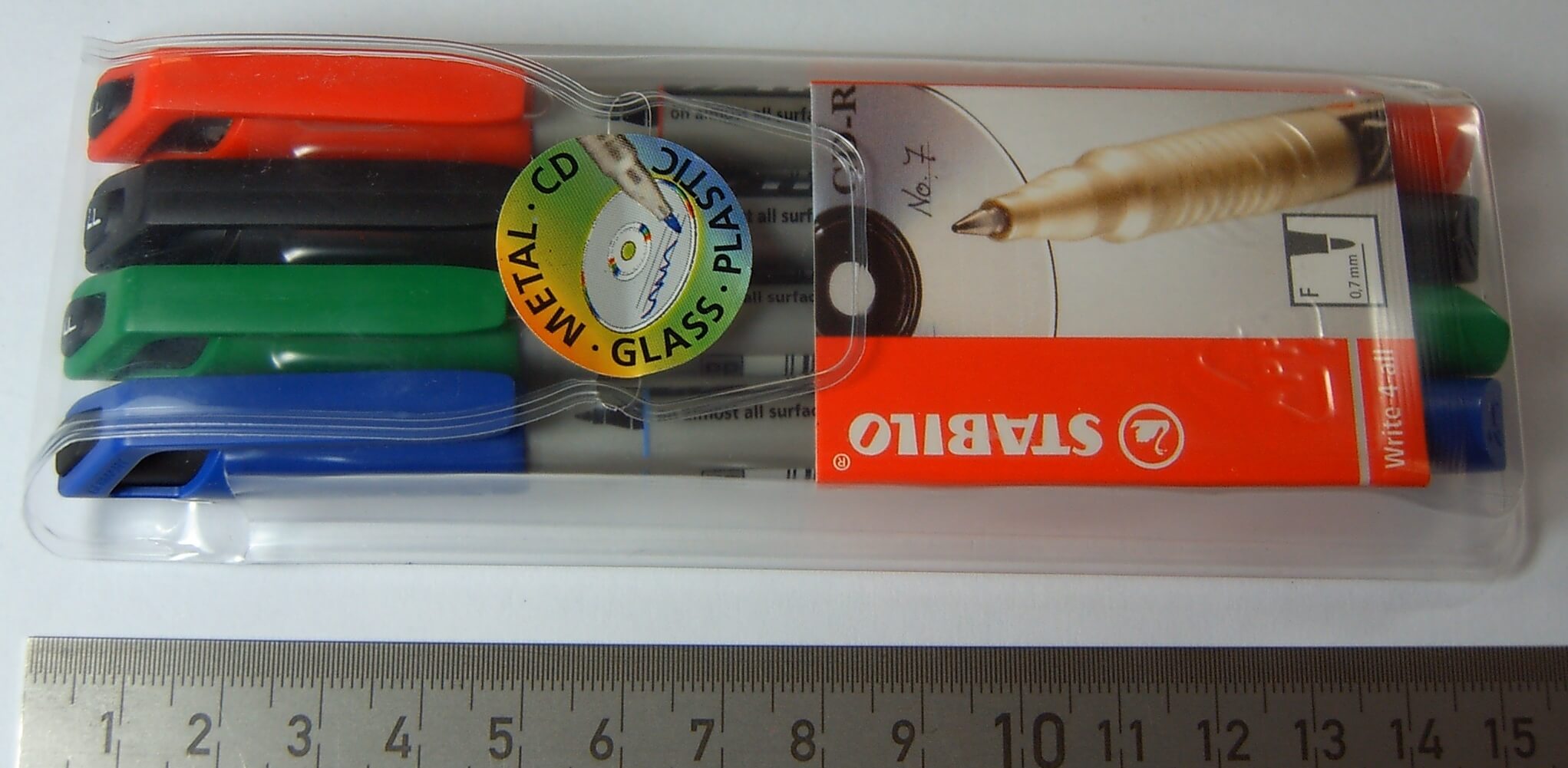 Permanent-Marker-Set Write-4-all, Stabilo, Strichstärke 1 Permanent-Marker-Set Write-4-all, Stabilo, Strichstärke