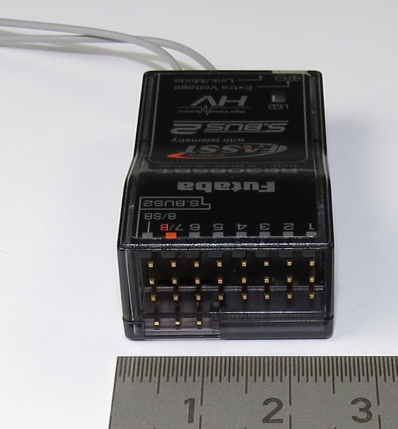 Empfänger 2,4GHz R-6308SBT 8 Kanäle 2 Antennen,