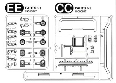CC/EE Teilesatz für Mercedes-Benz Actros 3363 Gigaspace
