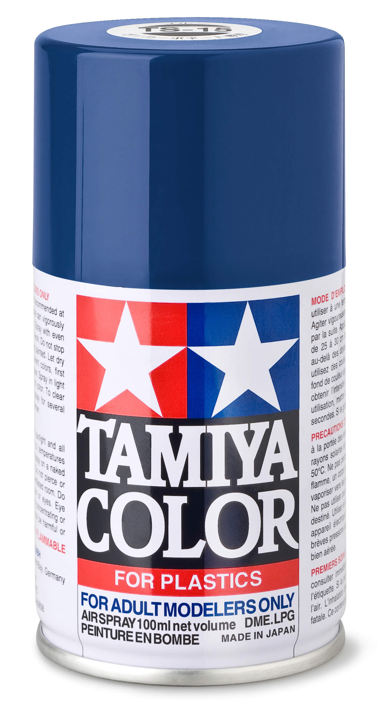 1x Sprühlack-Dose 100ml, Blau,glänzend, TS-15