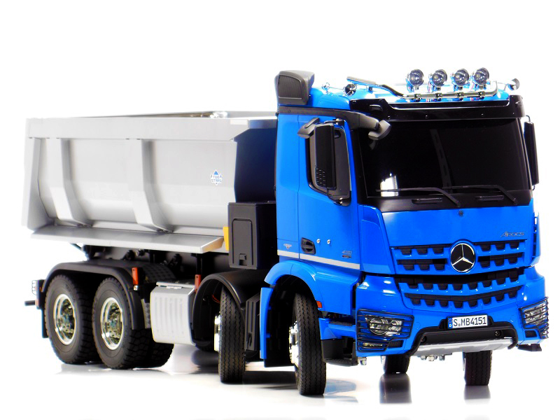 Tamiya Mercedes Benz Arocs 4151 Hinterkipper Bausatz 8x4