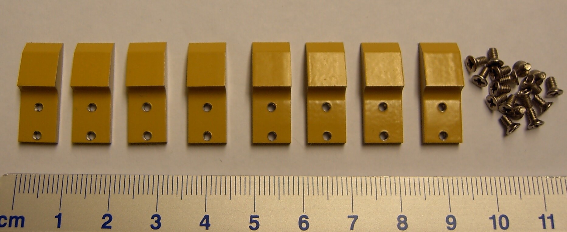 Zähnesatz für Radladerschaufel CAT 966G  von Wedico Zähnesatz für Radladerschaufel CAT 966G  von Wedico