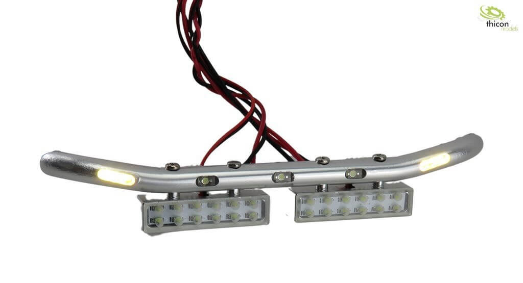 Front-Lampenbügel mit LED aus Metall