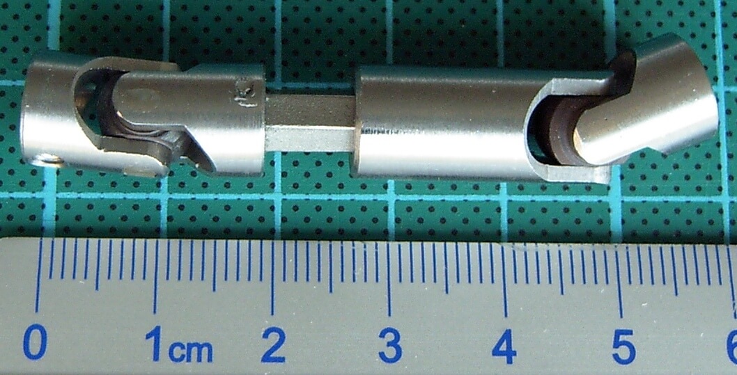 diamètre universel double 10mm conjointe, longueur totale