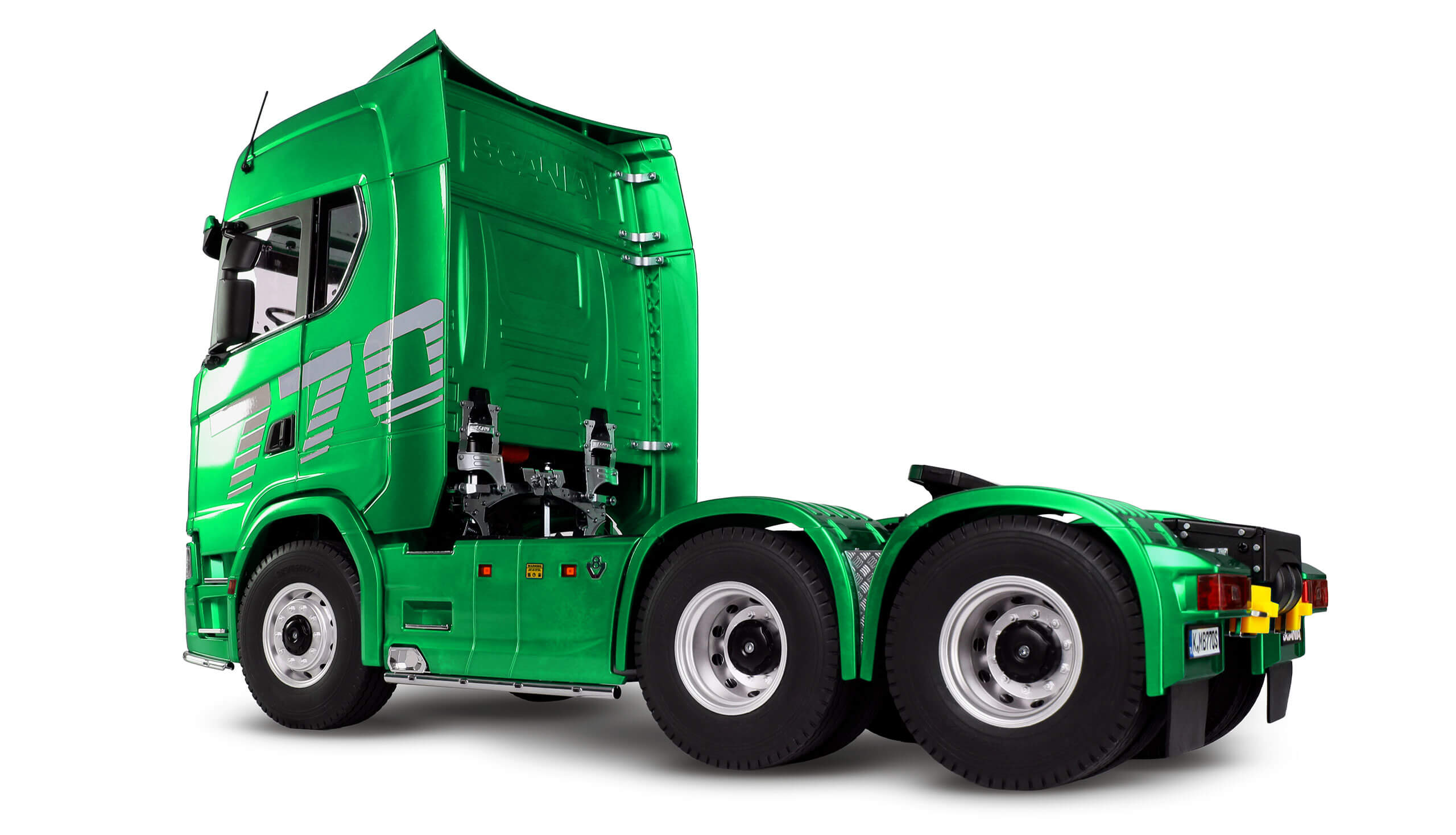 Scania 770S, RTR. Fertig montiert mit Karosserie, Licht
