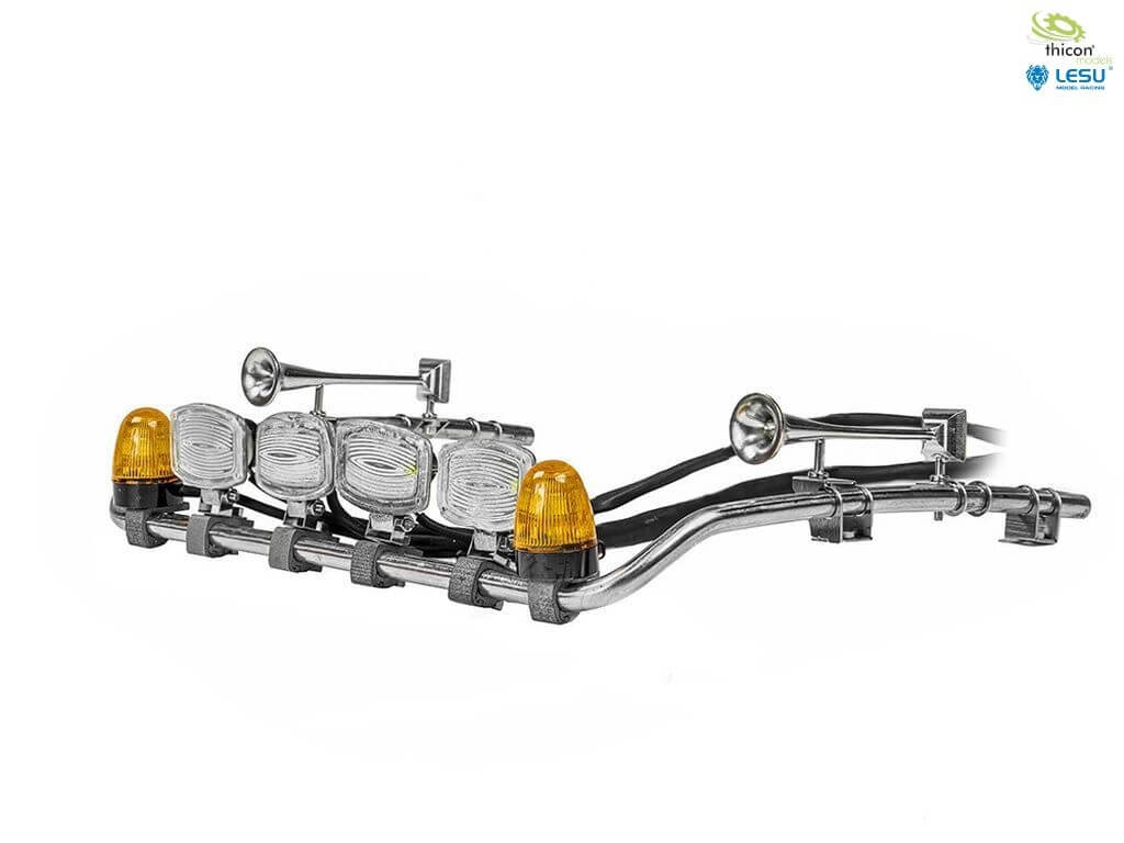 Dachlampenbügel mit LEDs aus V2A, für Scania 770 S