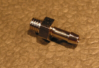 Einschraubnippel M5/2,5 mm. Passend für Schlauch 1 Einschraubnippel M5/2,5 mm. Passend für Schlauch