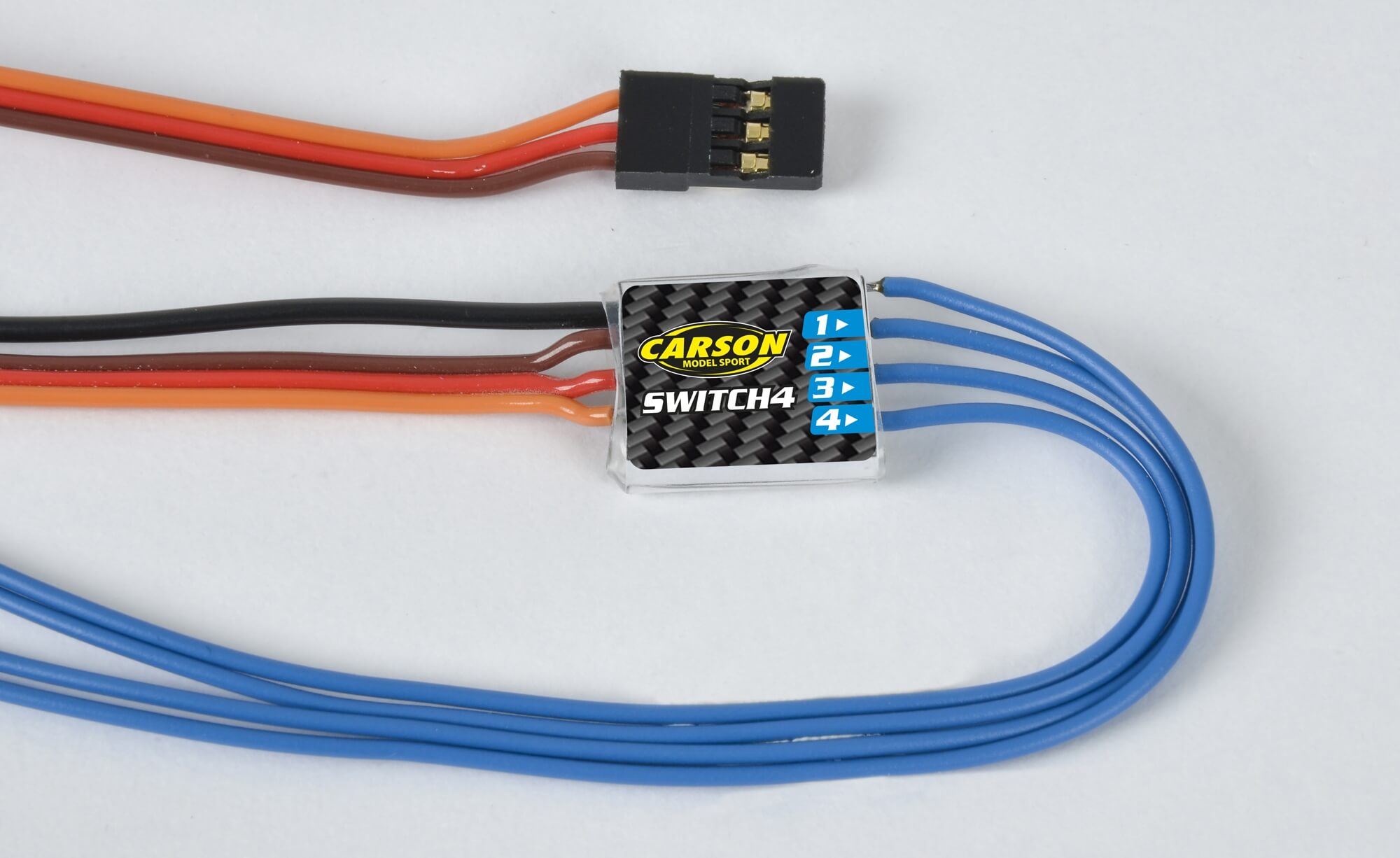 CARSON 500503061 4 Kanal Switch 4x2,5A
