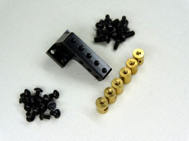 1:14/1:16 drawbar for differential lock aluminum black