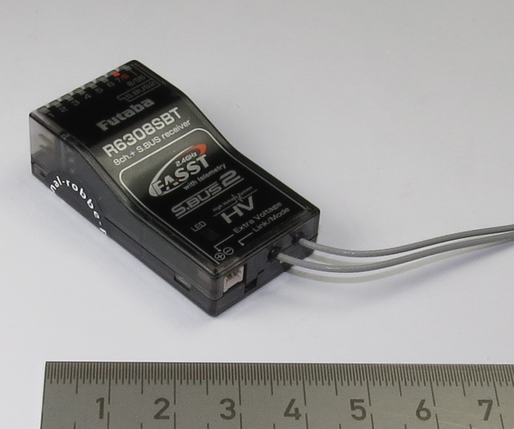 Empfänger 2,4GHz R-6308SBT 8 Kanäle 2 Antennen,