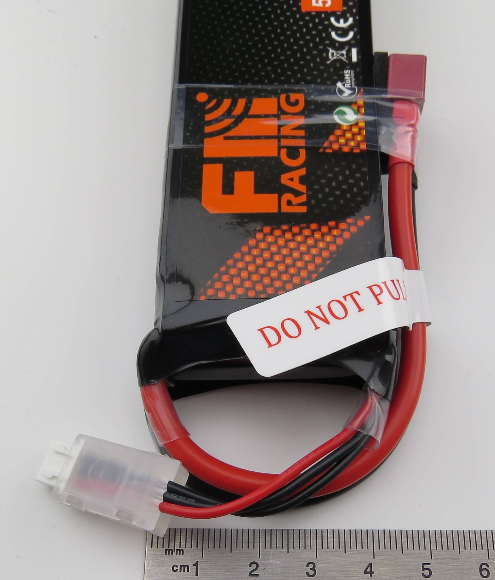 LiPo-Akku 7,4V/5000mAh. Hobbyline. Mit T-Kupplung