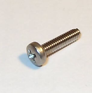 100 2,5 Linsenkopfsch.m.Kreuzschlitz M10x7985 DIN, Niro