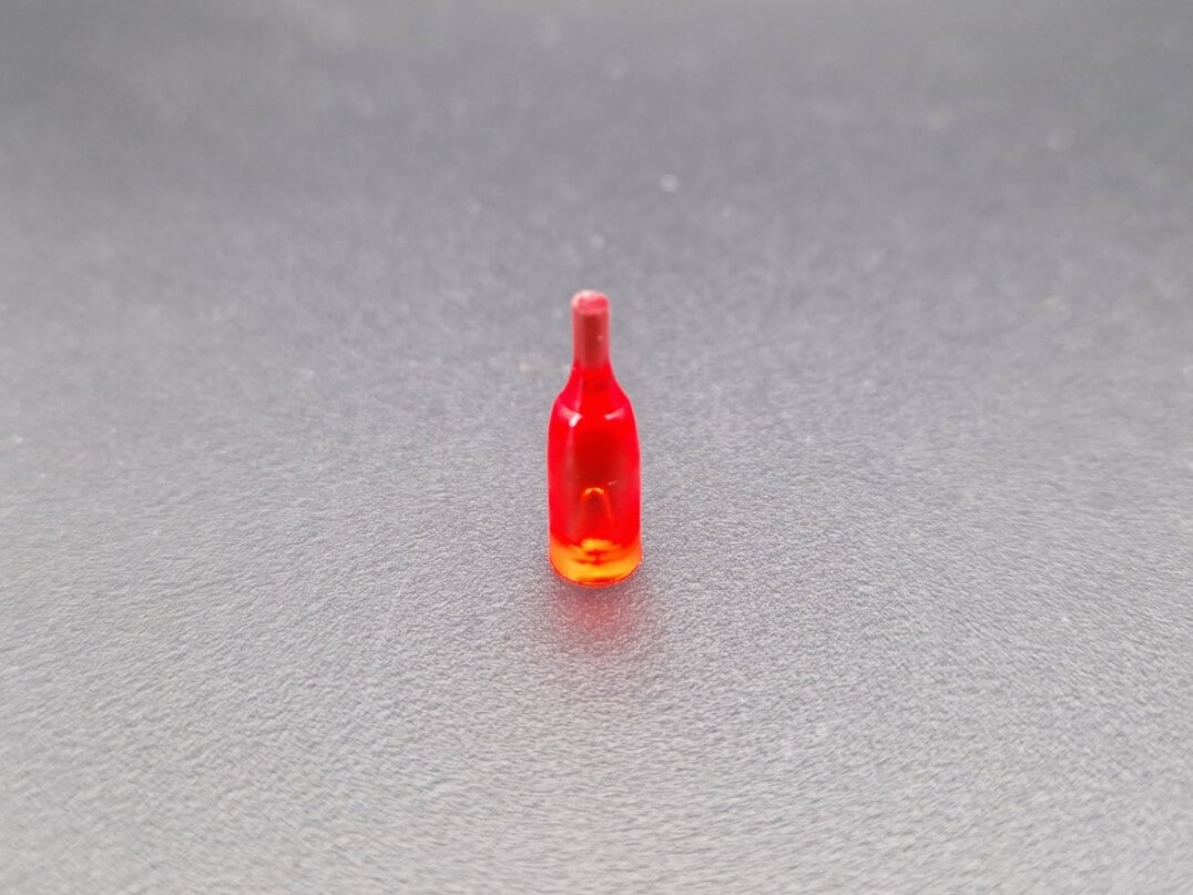 FineLine Einzelflasche 1:16, 15mm hoch, rot