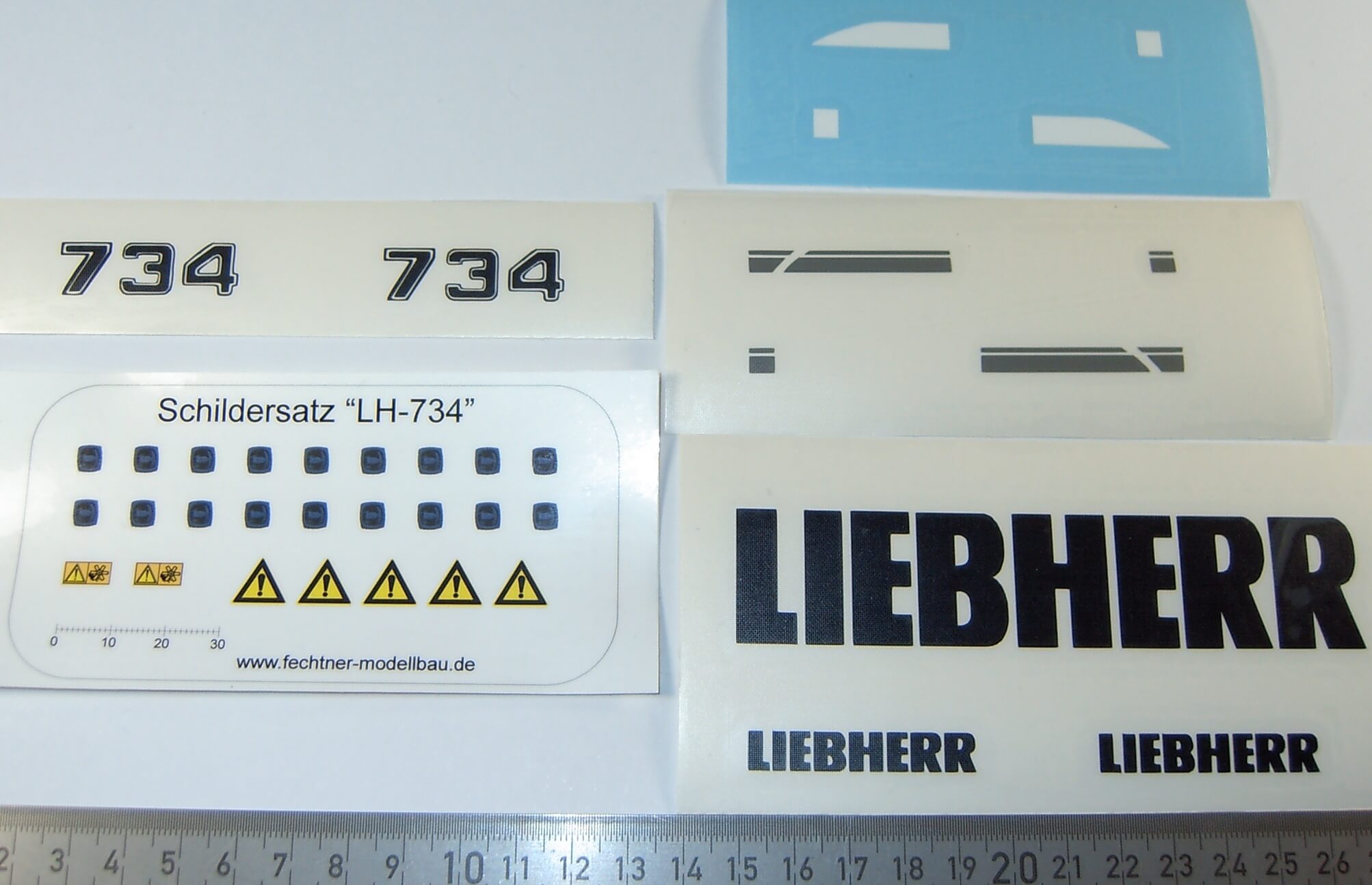 Decalset for push dozer LH 734 from quality