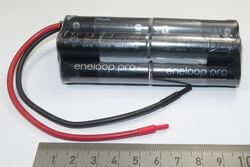 Akku-Pack mit 10x SANYO-Zellen (2xW). 12V, 2450mAh NiMH 1x Akku-Pack mit 10x SANYO-Zellen (2xW). 12V, 2450mAh NiMH