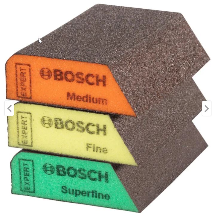 Schleifschwamm-Set Bosch Expert S470. Für Holz, Metall