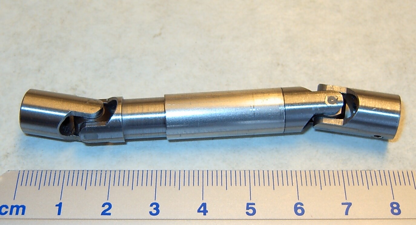 1x średnicę dwukrotnie kardanowe 10mm, całkowita długość