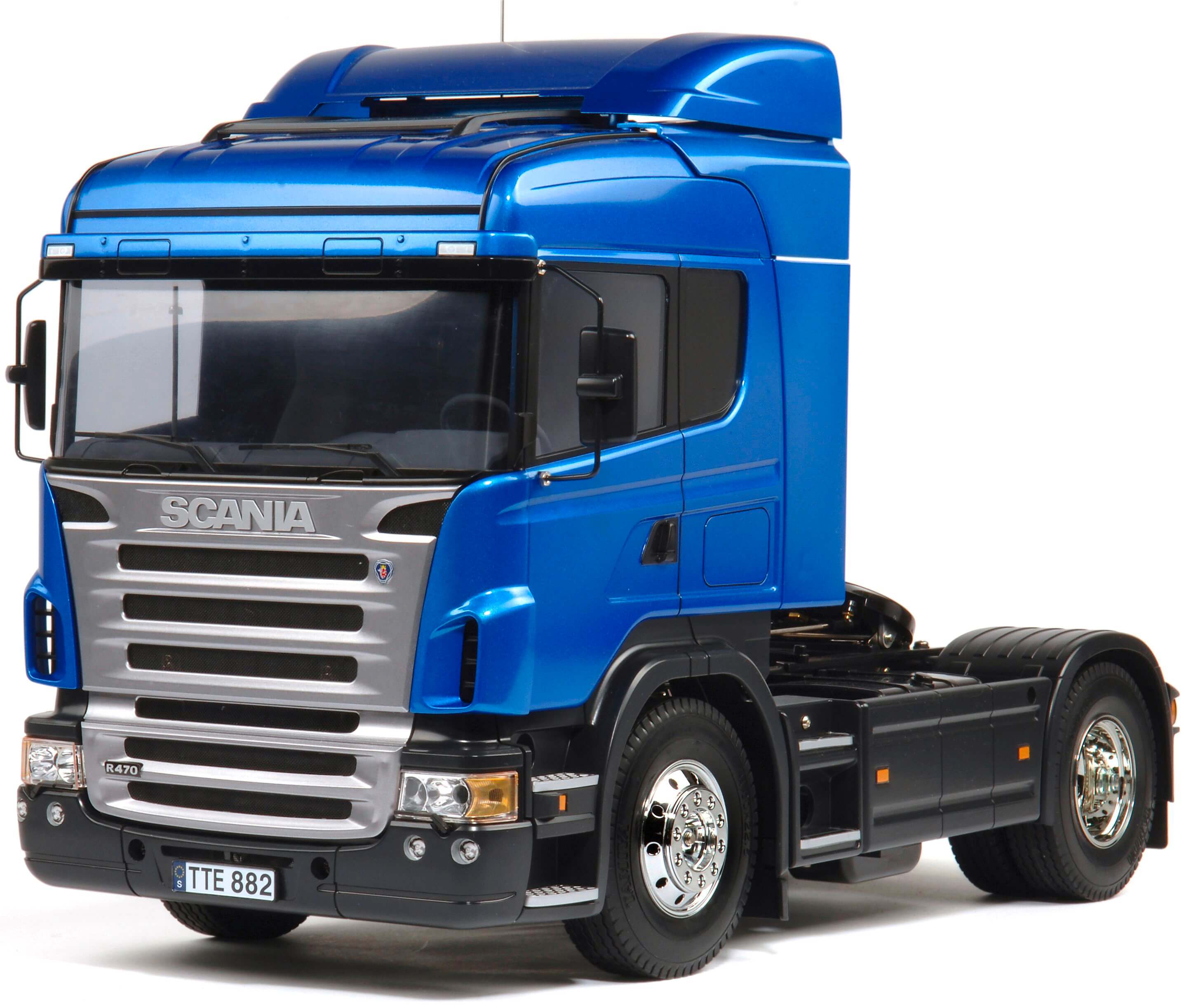 Tamiya Scania R470 Highline, Bausatz. 4x2 Fahrwerk