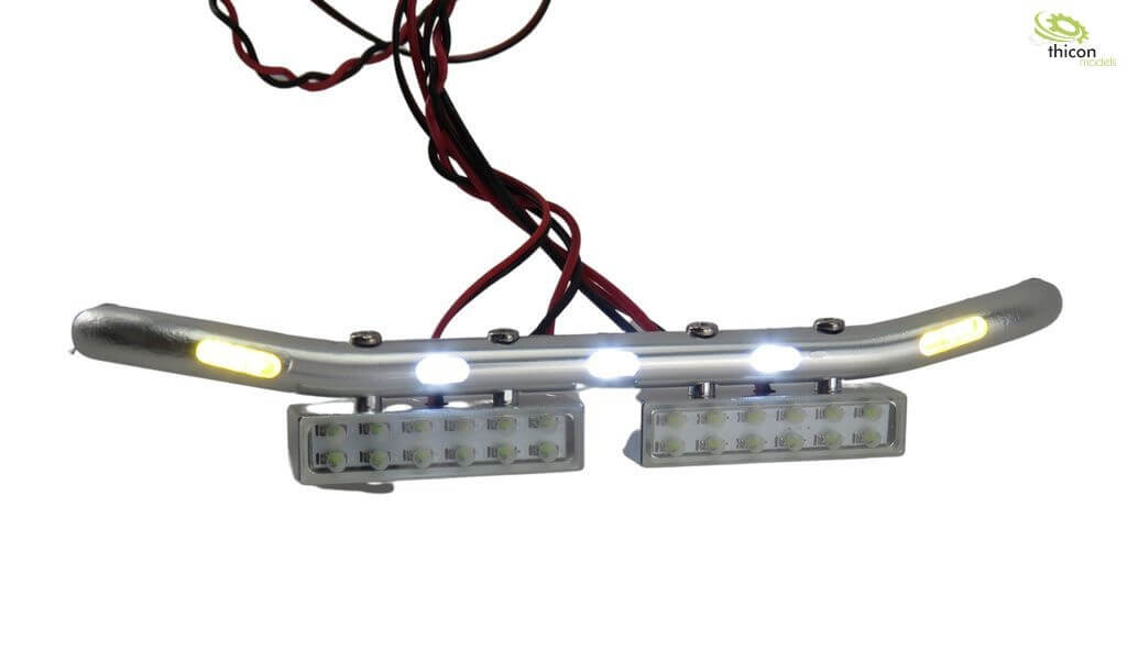 Front-Lampenbügel mit LED aus Metall