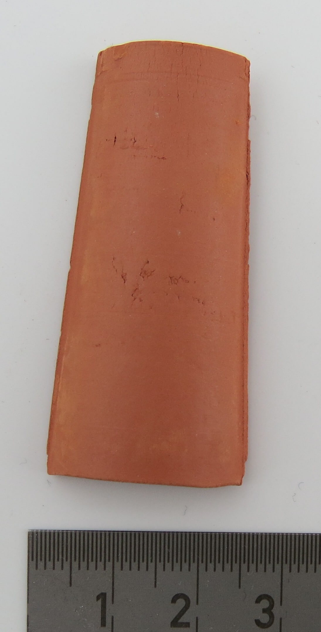 Beutel Dachpfanne 5,0x2,2cm, rot, Dachpfanne 'Mönch und