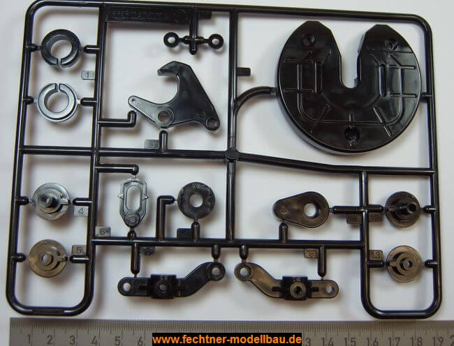 Spritzguss-Teilesatz E-Teile, schwarz. Für verschiedenene 1 Spritzguss-Teilesatz E-Teile, schwarz. Für verschiedenene