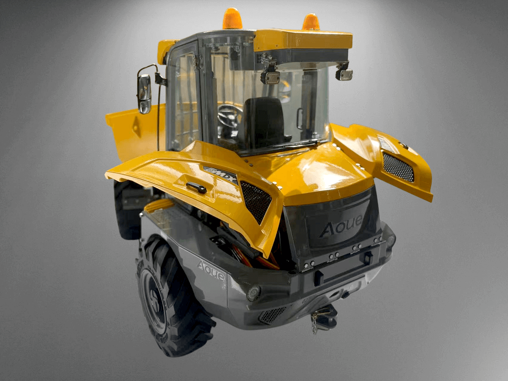 1:14 4x4 Mini-Kipper 6MDX Bausatz unlackiert mit Licht/Sound 1:14 4x4 Mini-Kipper 6MDX Bausatz unlackiert mit Licht/Sound