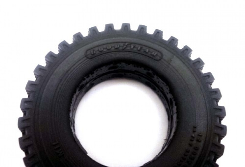 Reifen Goodyear 12R24 MIL voll 1:WDC, Da=78mm Di=40mm