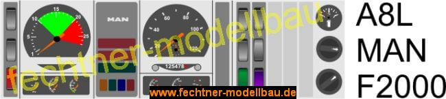 Decal Aufkleber Armaturenbrett A8l Für Man F2000 Grau 4485