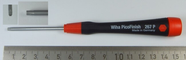 TORX-Dreher T8 x 40mm. CV-Molybdän. WIHA PicoFinish 267P 1 TORX-Dreher T8 x 40mm. CV-Molybdän. WIHA PicoFinish 267P