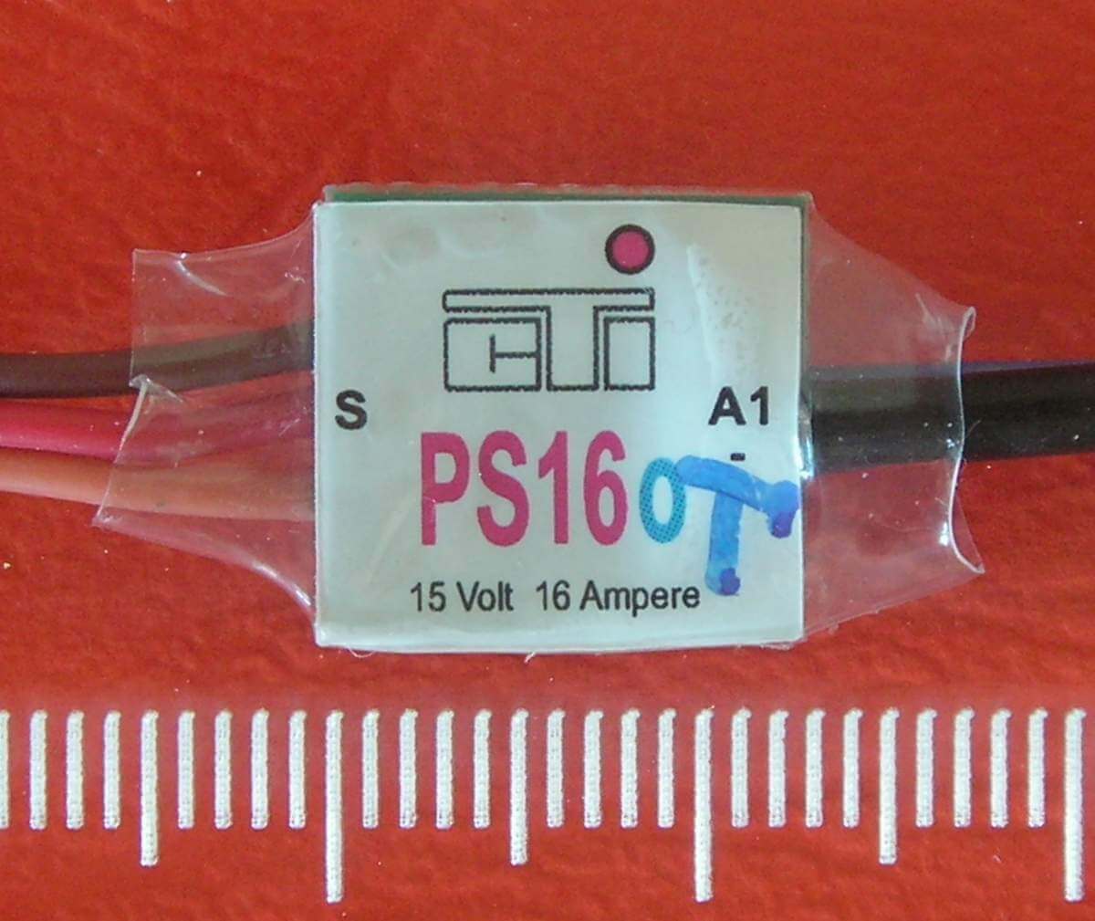 Tastschalter PS16oT mit 1x 16A-Ausgang   1x