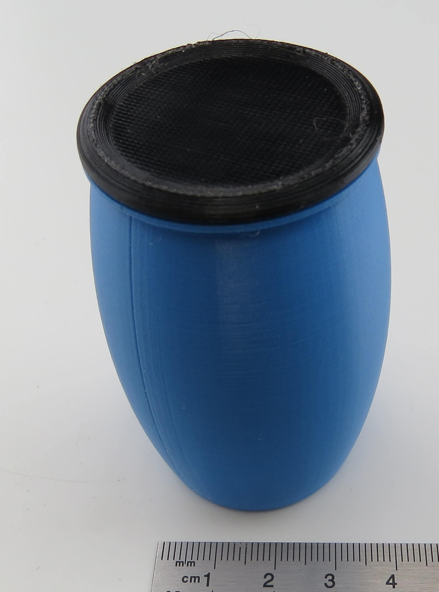 Weithals-Fass, wie Kunststoff-Fass 200L. Fass-Körper 3D