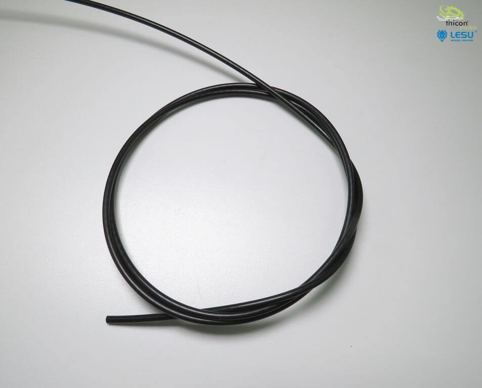 Hydraulische slang OD 2,5 mm / ID 1,5 mm 1 m. Max. druk 30